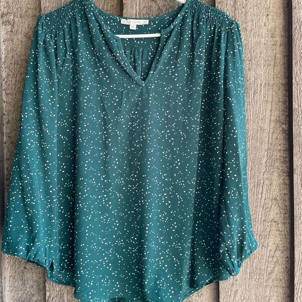 Split neck Blouse